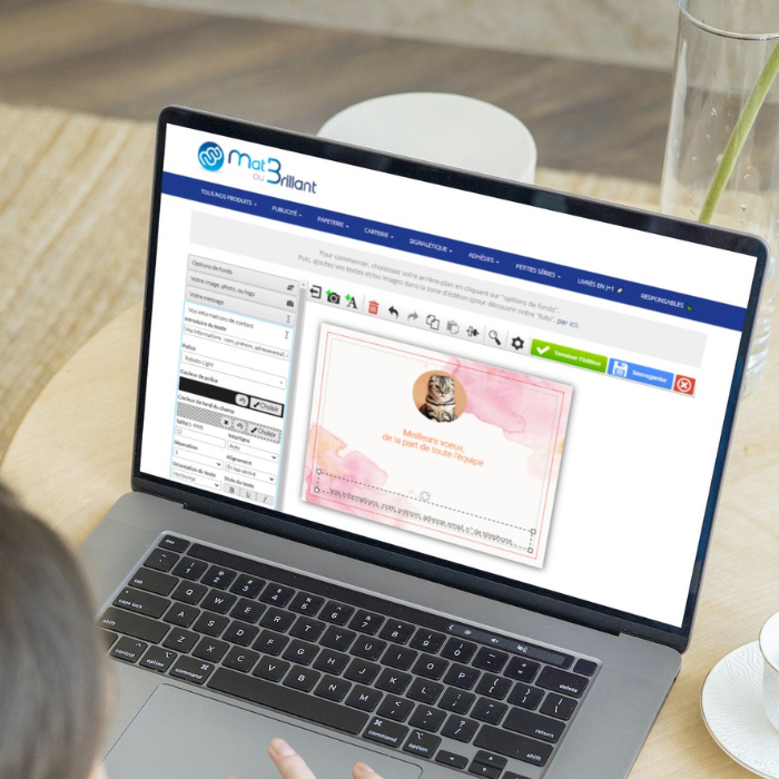 Cartes de voeux - creation en ligne